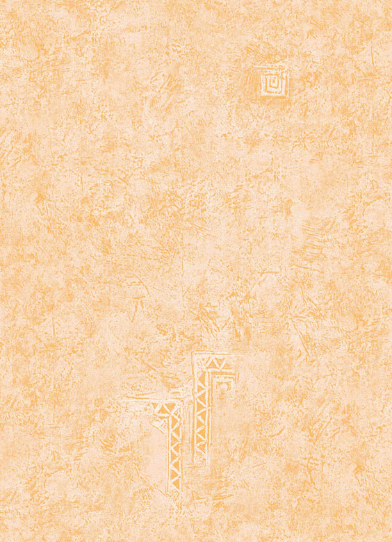 Панель ПВХ с офсетной печатью, Египет персик