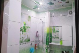 Панели ПВХ  3D Novita «Вишня», отделка ванной комнаты, фото 1