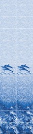 Дельфины синие (300 мм)