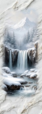 Водопад узор (4 шт.)