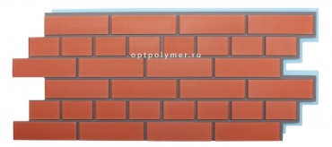 Термосайдинг Красный