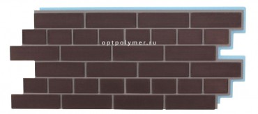 Термосайдинг Коричневый